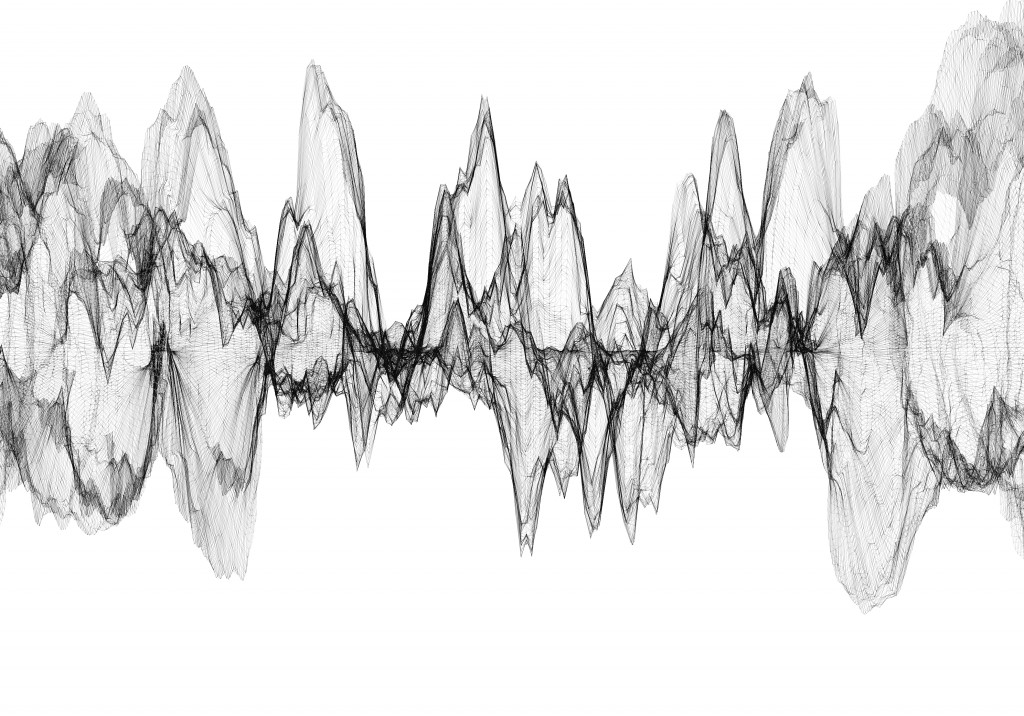 Another Abstract Rendering of A sound wave